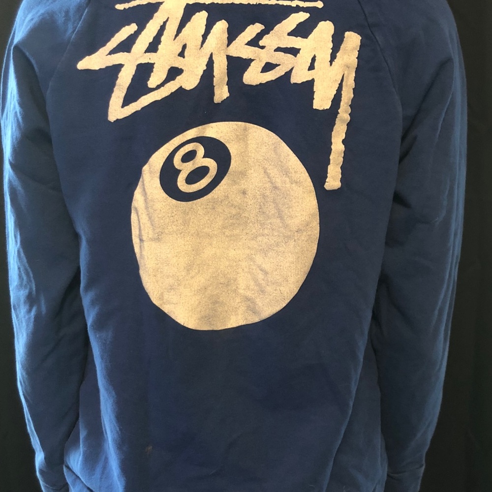 Blue Stussy crewneck